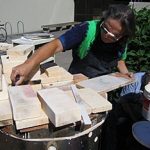 A "damper" is assembled to control the amount of oxygen in the firing chamber during the firing.