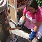 For about 3 hours we take turns stoking every 5-7 minutes.