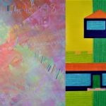 details of works by Meghan Hedley and Matthew Sproul
