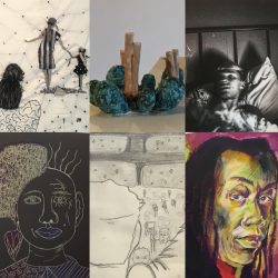 Details of works in the 2019 Paragon Arts Annual Student Exhibition