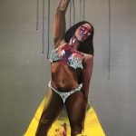 Mitchel Arndt, Dance Like Me, 2020, acrylic paint on canvas, 24" x 18"