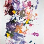 Jennifer Austin, Second Time Sitting in First Class, 2019, acrylic on canvas, 24" x 18"