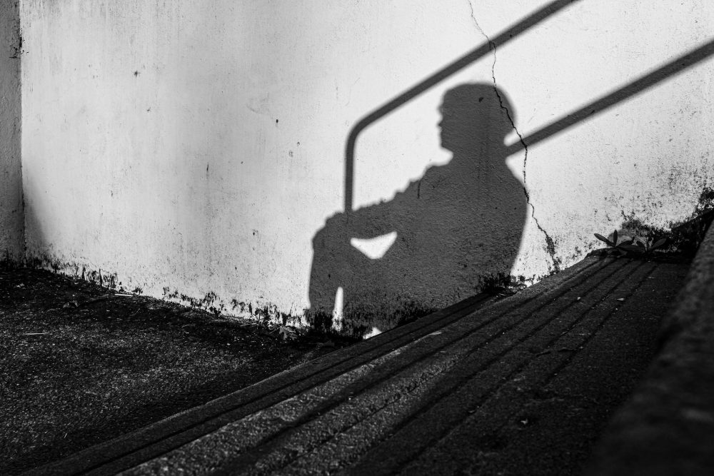 Juliana Custer, People Watching, 2020, digital photograph and adobe photoshop