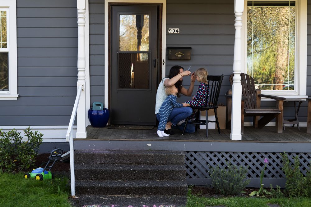 Joshua Dupuis, Mom's First Haircut, 2020, digital photograph