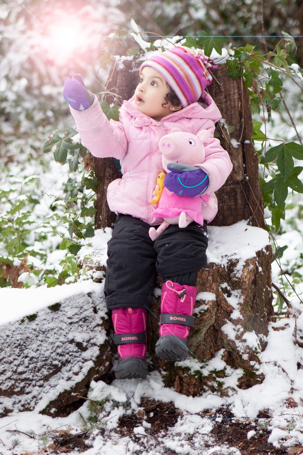 David Mijango, Magic Snow, 2019, digital photograph, photoshop