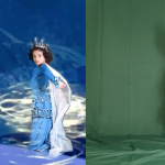 David Mijango, The Queen of Ice, 2020, digital video camera, after effects, premier