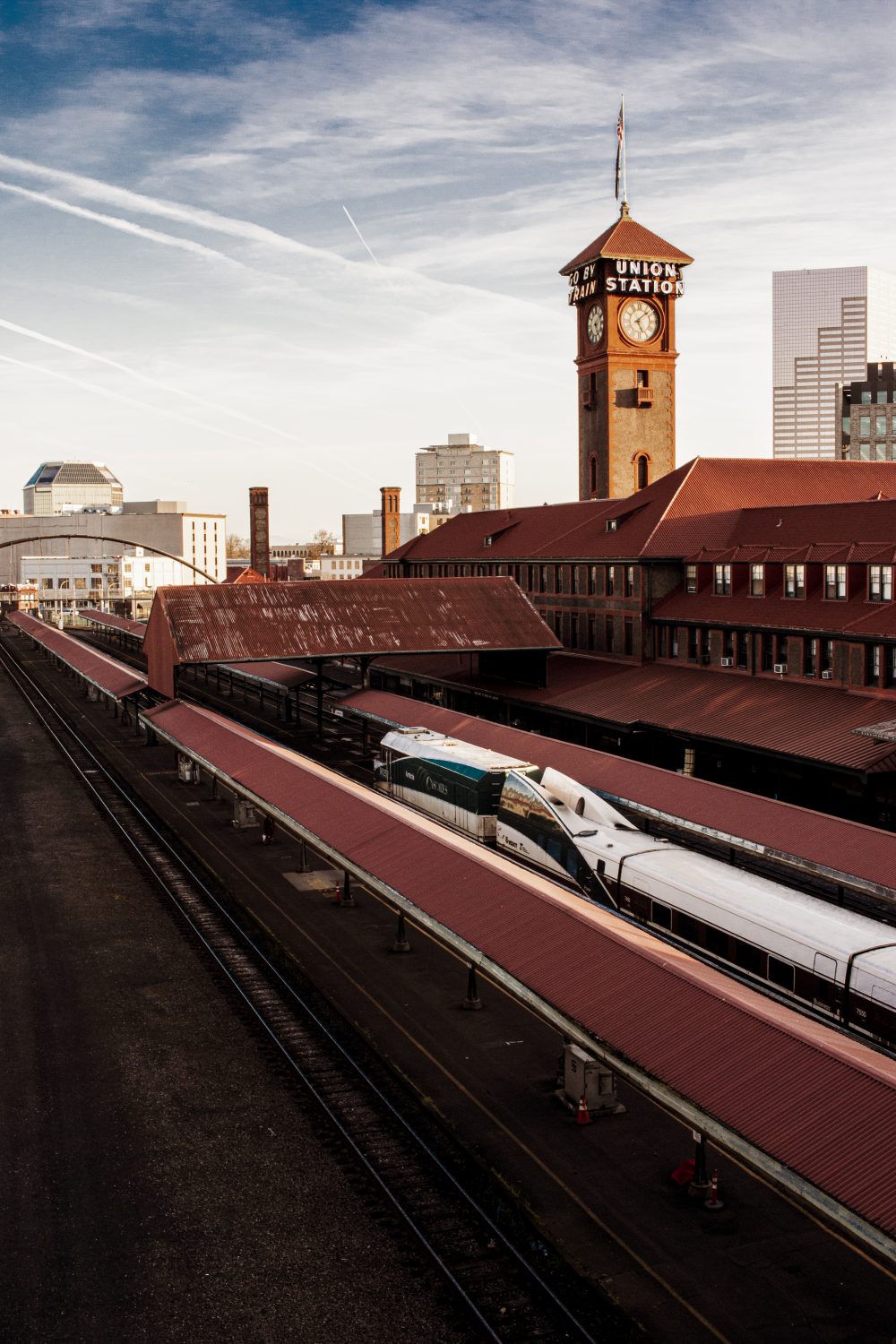 Tanner Todd, Union Station at Sunset, 2020, digital photograph, post-processing in Photoshop