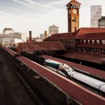 Tanner Todd, Union Station at Sunset, 2020, digital photograph, post-processing in Photoshop
