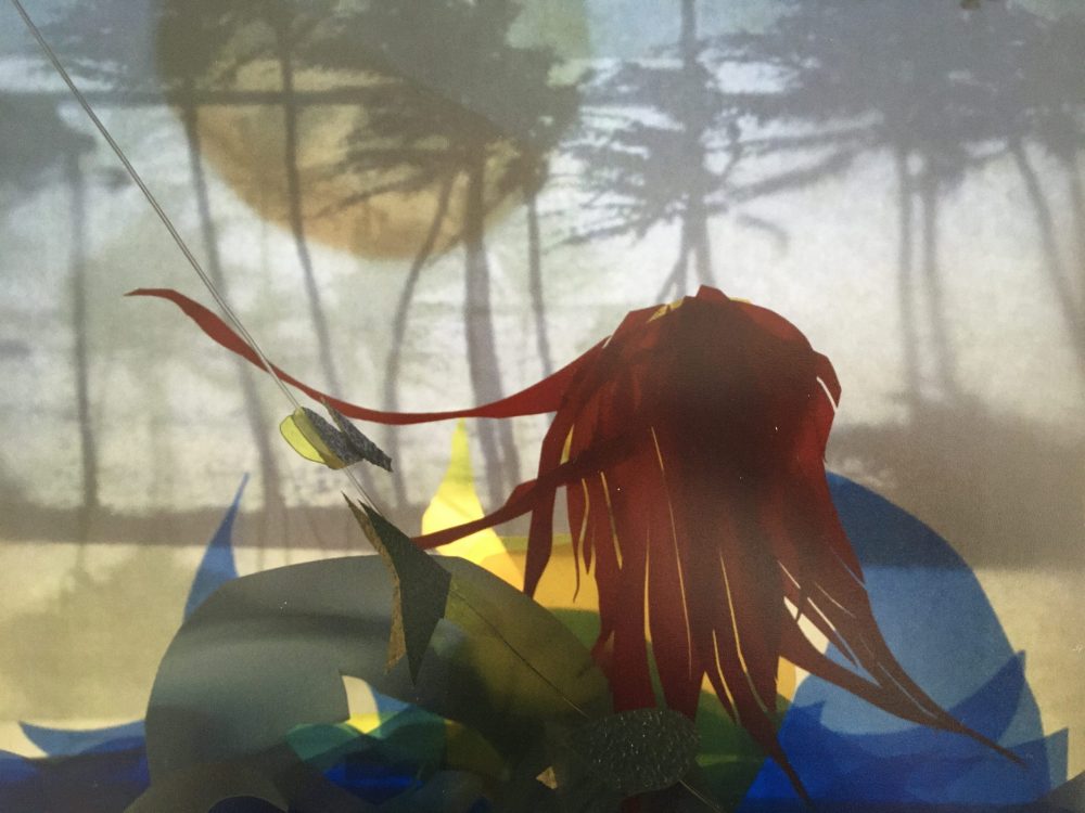 Tyler Hohnstein, Girl Goes to Sea #9, 2012, photograph, 8 1/2" x 11"