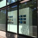 Tyler Hohnstein, Stories, window exhibition, 2020, view from sidewalk