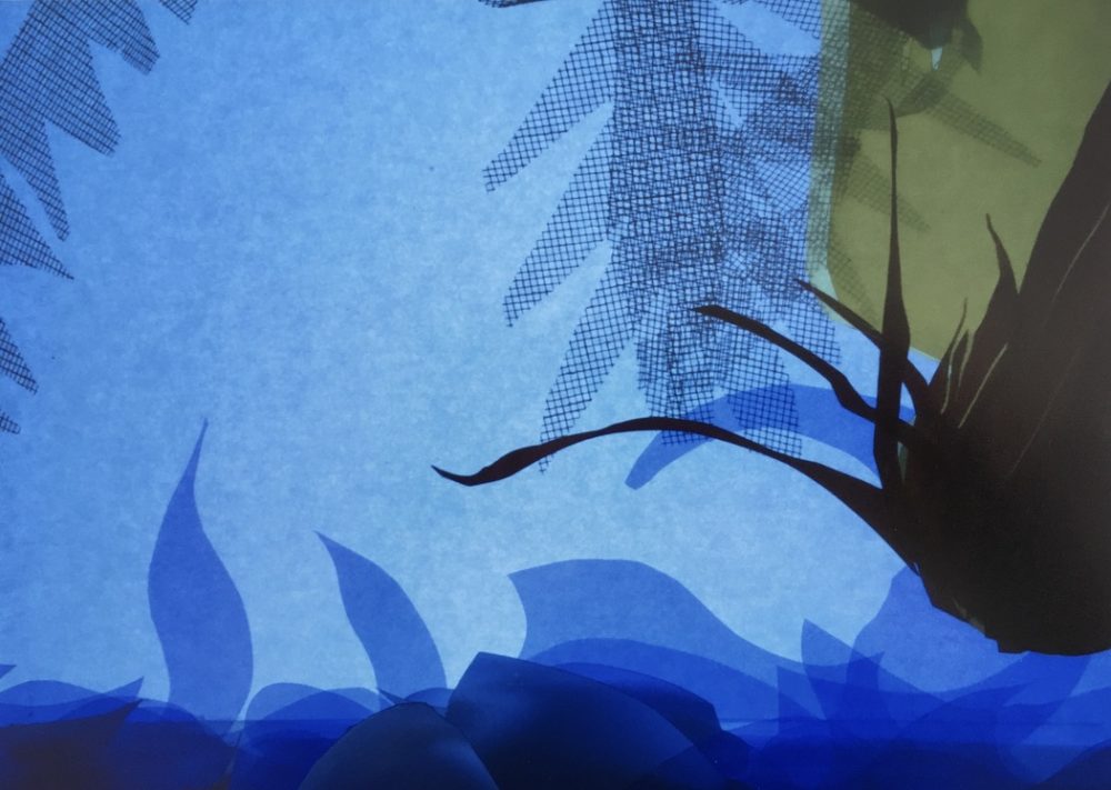 Tyler Hohnstein, Girl Goes to Sea #6, 2012, photograph, 8 1/2" x 11"