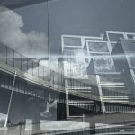 Two photographs sandwiched together.