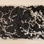 Black and white representational collage.