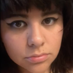 A brown, chubby non-binary person in various self portraits poses questions around identity and beauty standards.