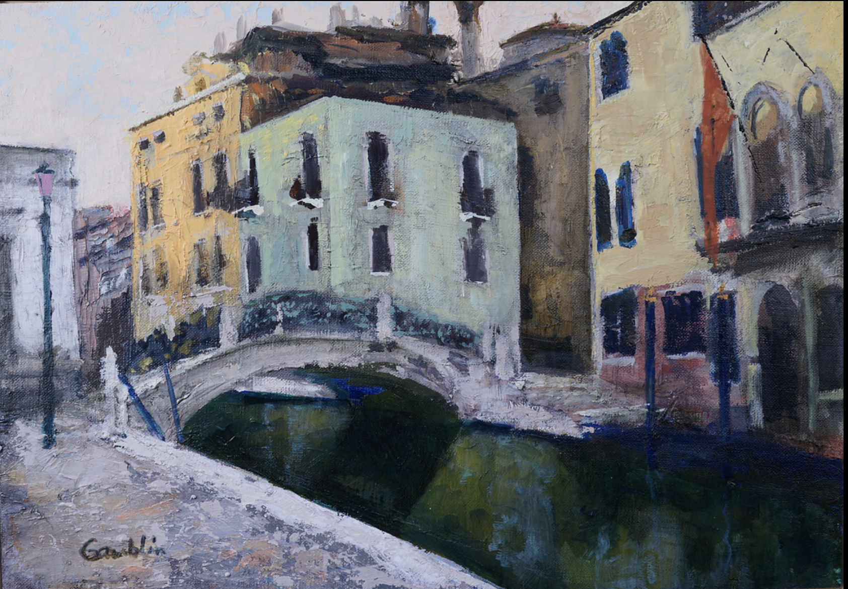 Image of a canal in Venice