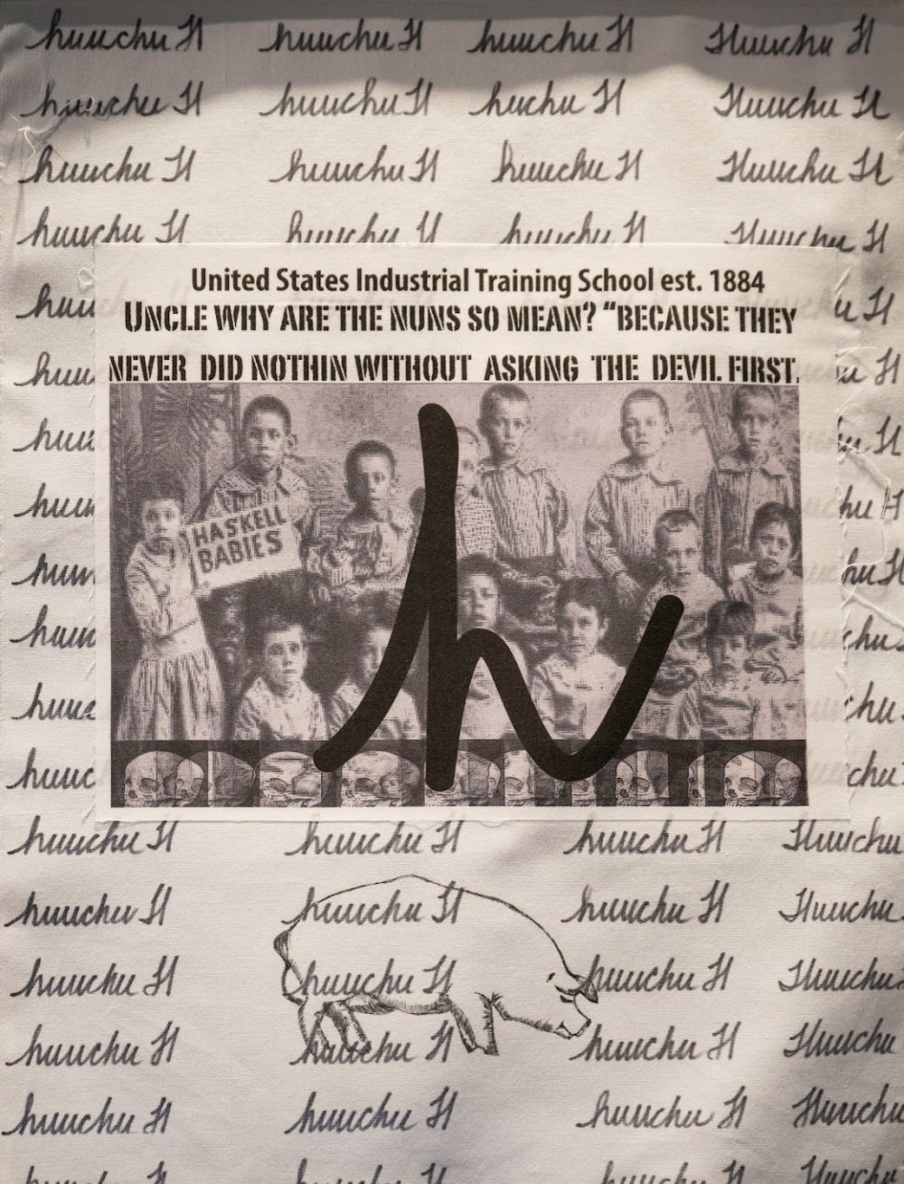 H flag by Rochelle Nielsen.