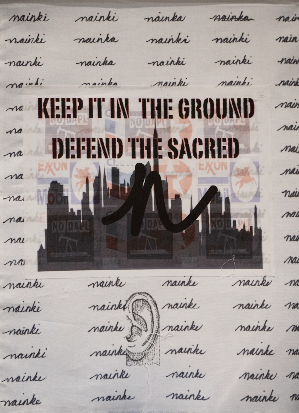 N flag by Rochelle Nielsen.