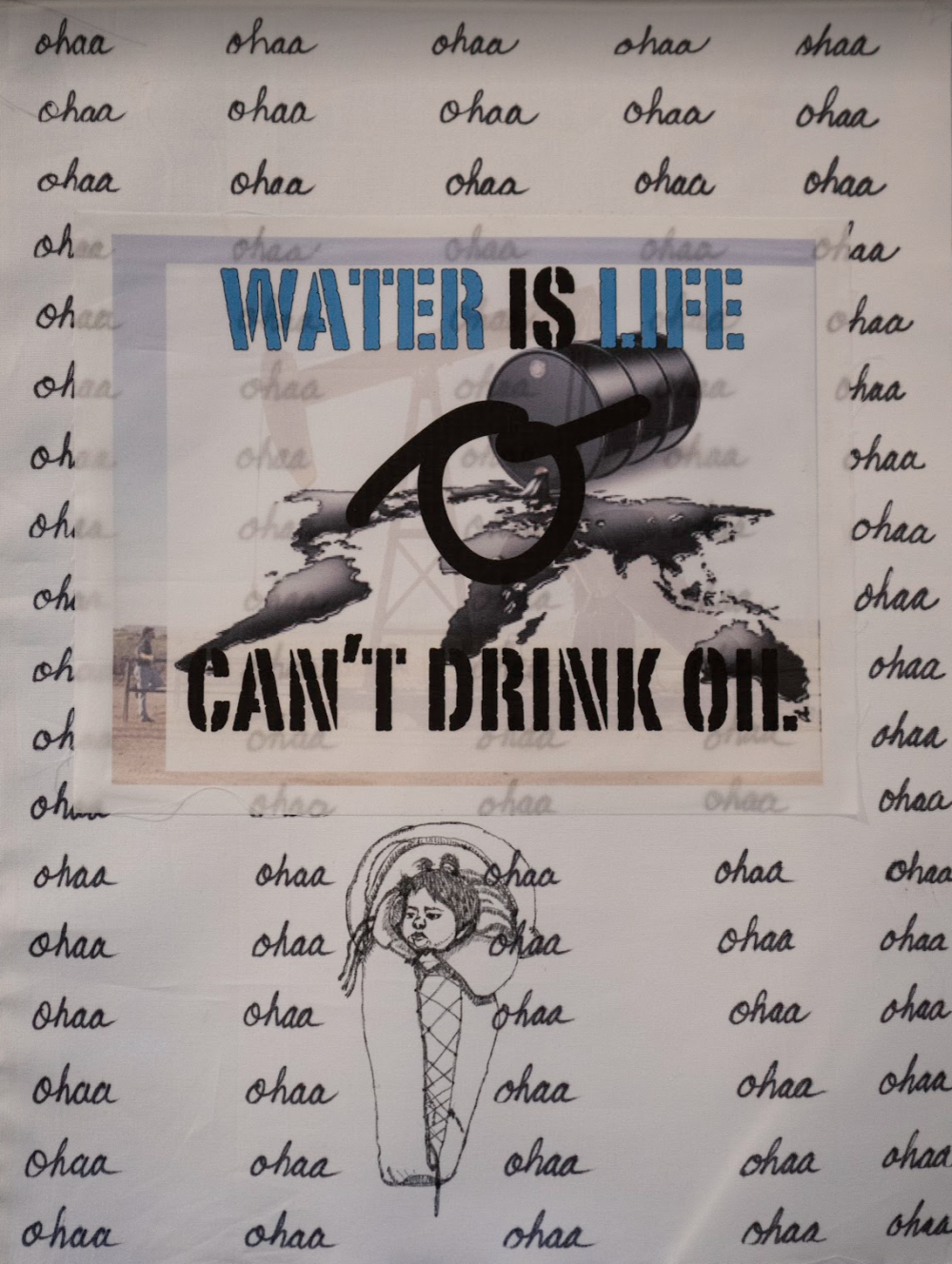 O flag by Rochelle Nielsen.