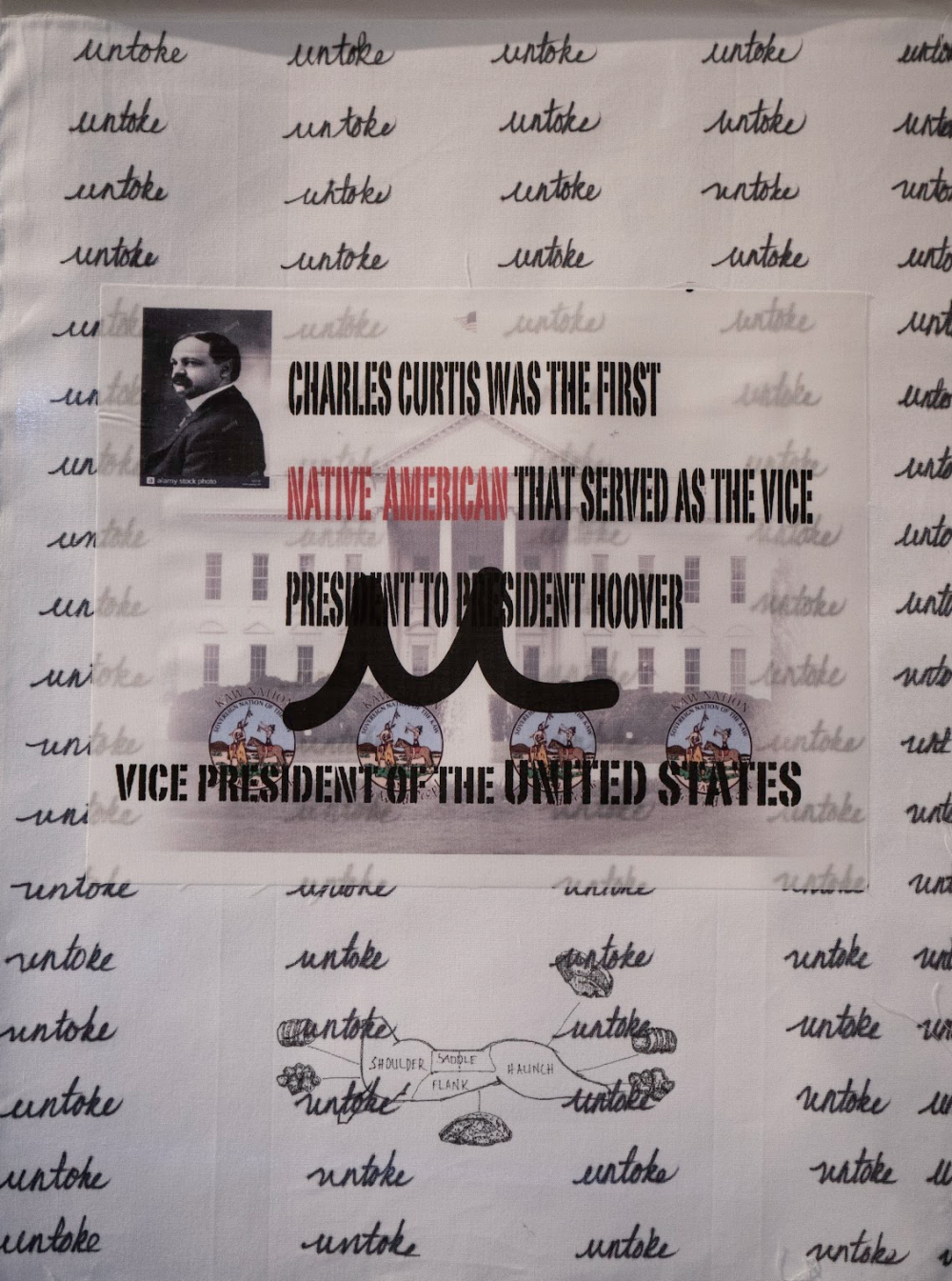 U flag by Rochelle Nielsen.