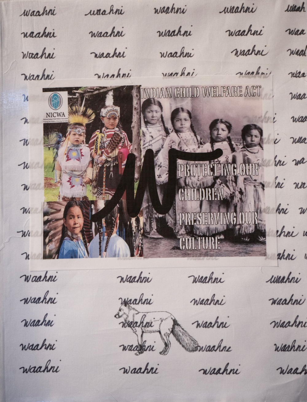 W flag by Rochelle Nielsen