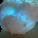 A glowing cloud.