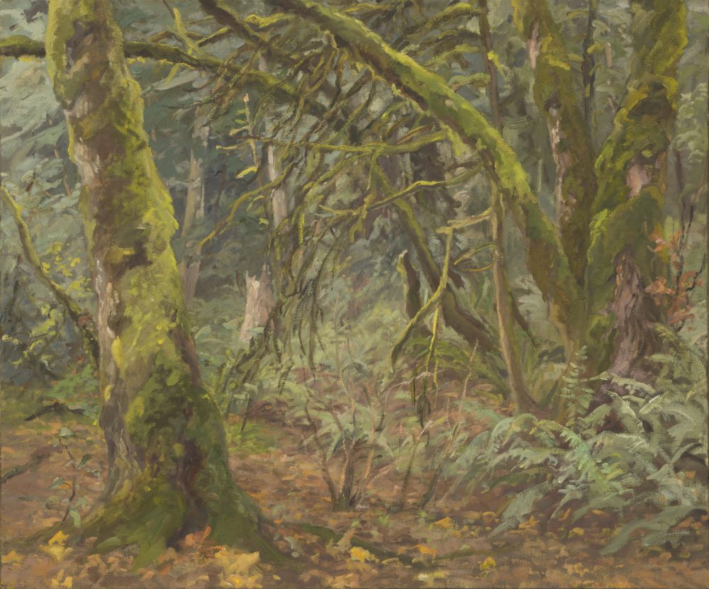 Painting of Forest Park.