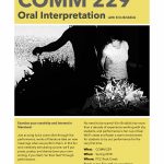 Oral Interpretation poster