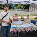 PCC students tabling at Books with Pictures Con