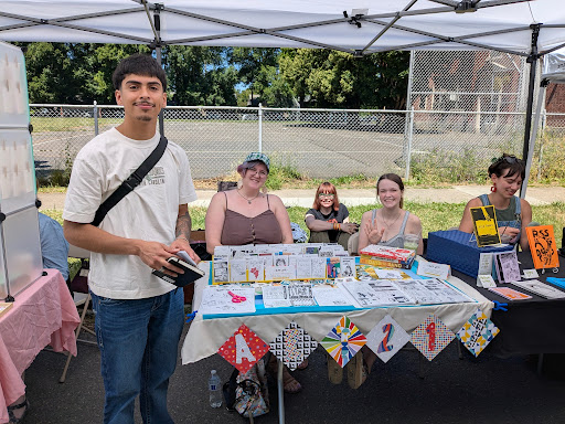 PCC students tabling at Books with Pictures Con
