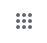 image of apps icon that looks like a three by three set of dots