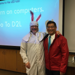 Jim with President Mitsui