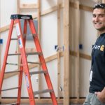 Salvador Castaneda in maintenance shop