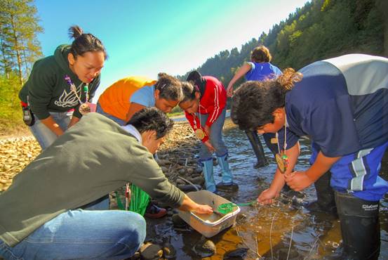 Camaraderie at Outdoor School