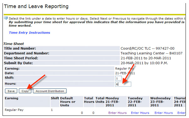 copy time screenshot