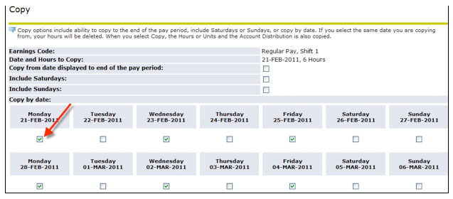 copy hours screenshot