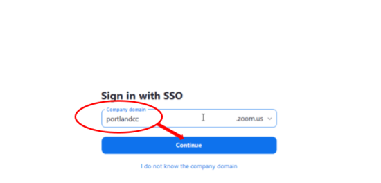 zoom-client-signin-with SSO-company domain