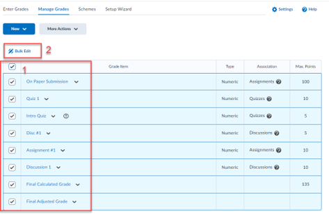 Click “Bulk Edit”