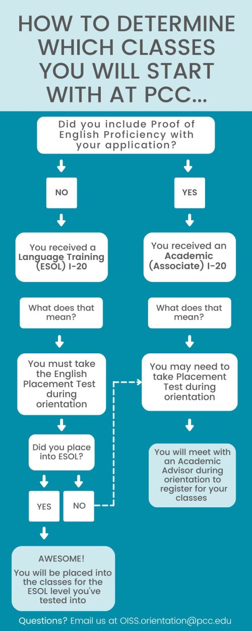 International Student Admissions International Students at PCC