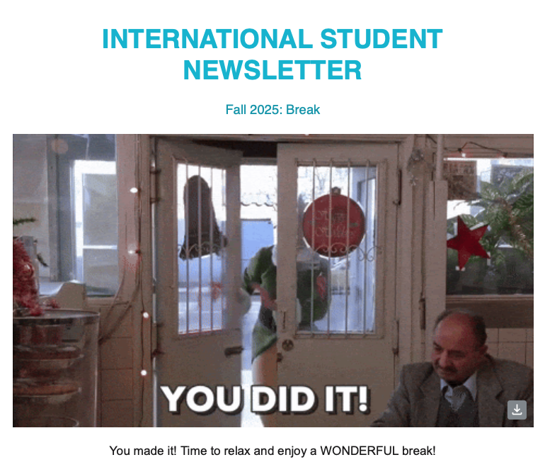 OISS Newsletter