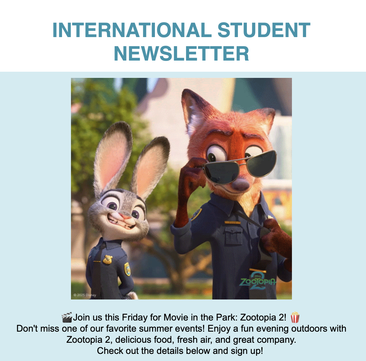OISS Newsletter
