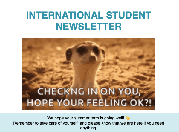 OISS Newsletter