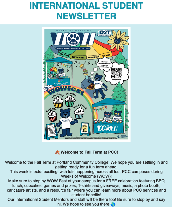 OISS Newsletter