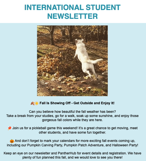 OISS Newsletter