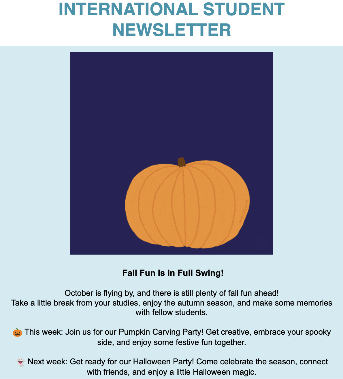 OISS Newsletters
