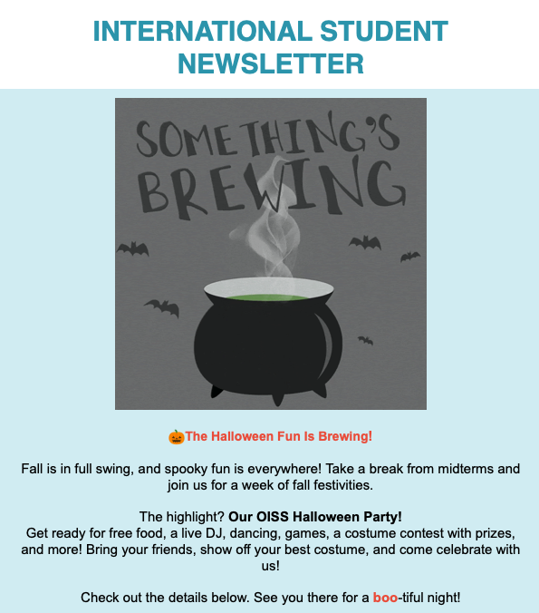 OISS Newsletter
