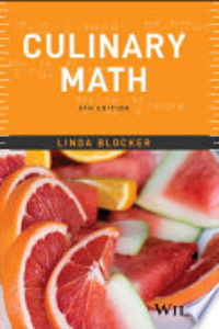 CULINARY MATH.