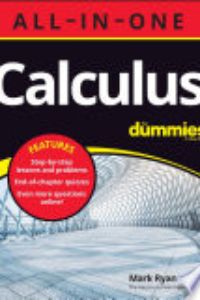 CALCULUS ALL-IN-ONE FOR DUMMIES.