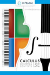 Calculus : Concepts And Contexts