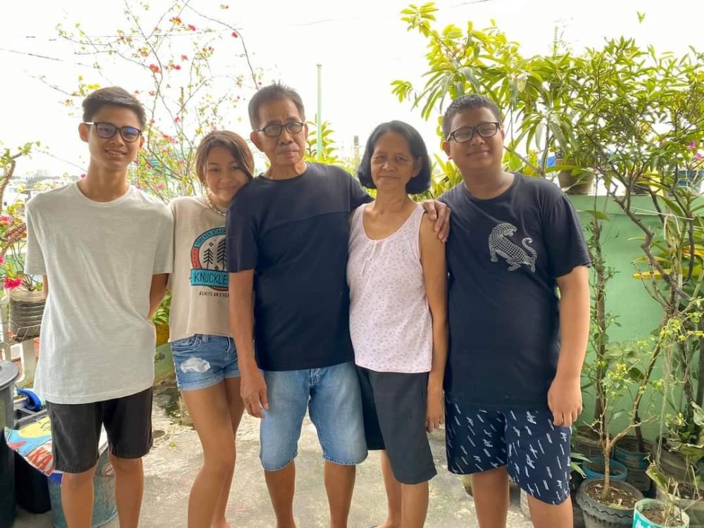 Stanley Briones family photo