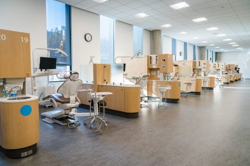 Sunny dental clinic interior